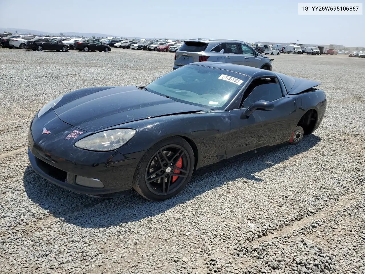 2009 Chevrolet Corvette VIN: 1G1YY26W695106867 Lot: 61787905