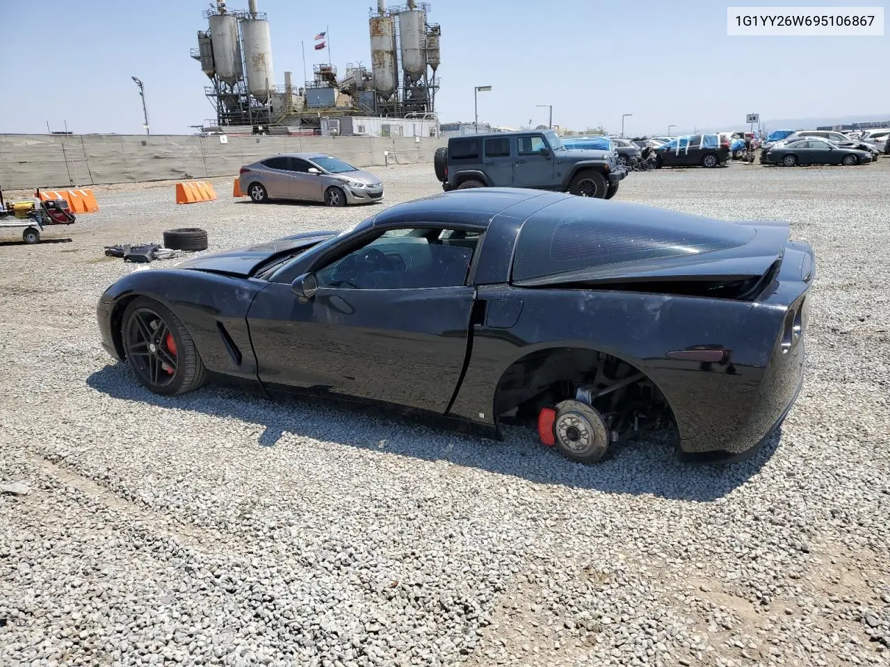 2009 Chevrolet Corvette VIN: 1G1YY26W695106867 Lot: 61787905