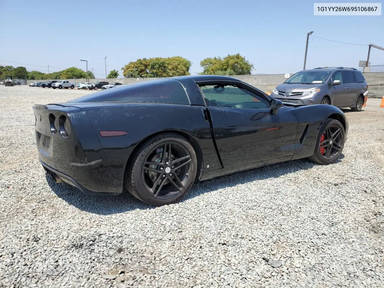 2009 Chevrolet Corvette VIN: 1G1YY26W695106867 Lot: 61787905