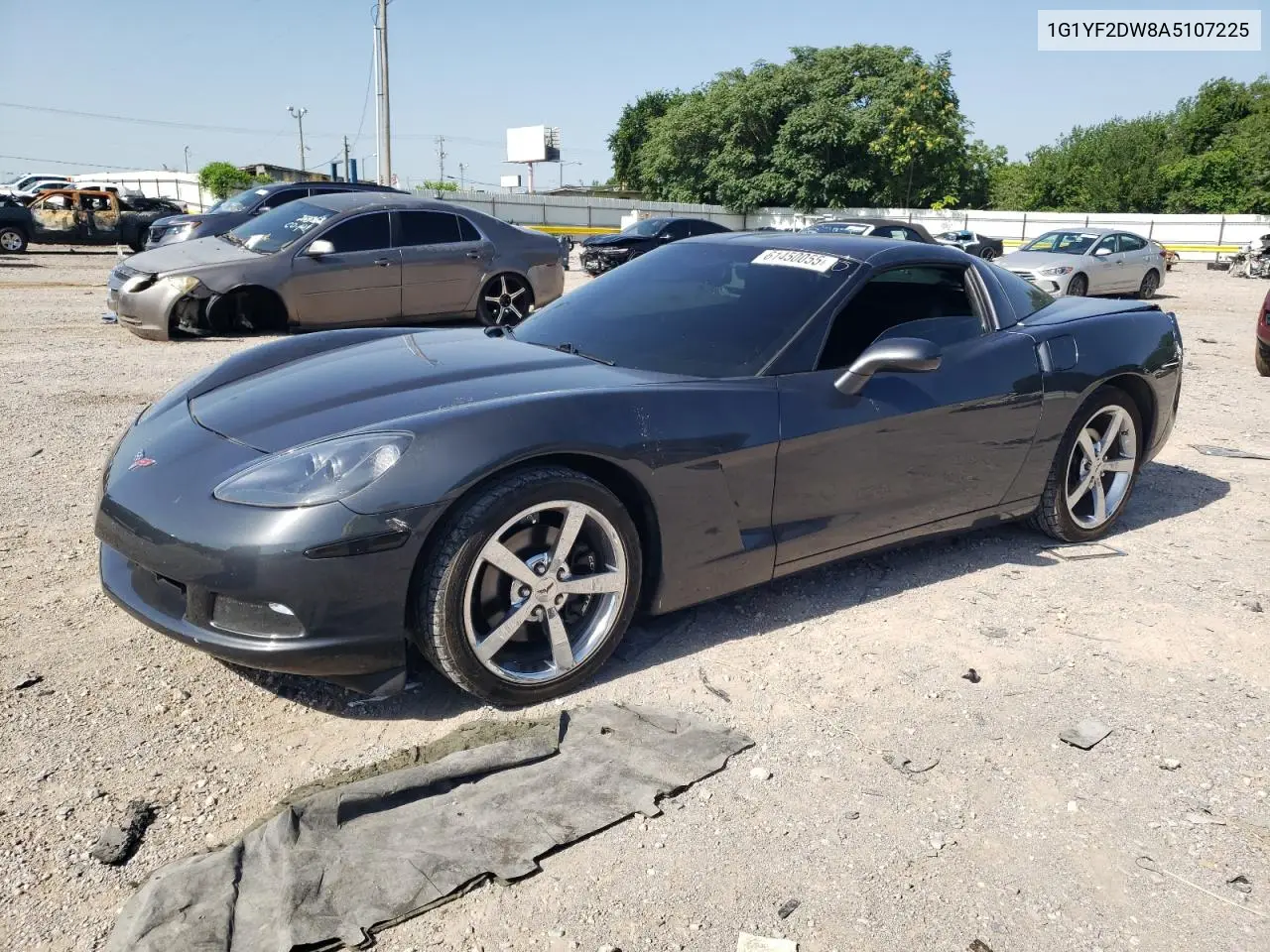 2010 Chevrolet Corvette VIN: 1G1YF2DW8A5107225 Lot: 61450055