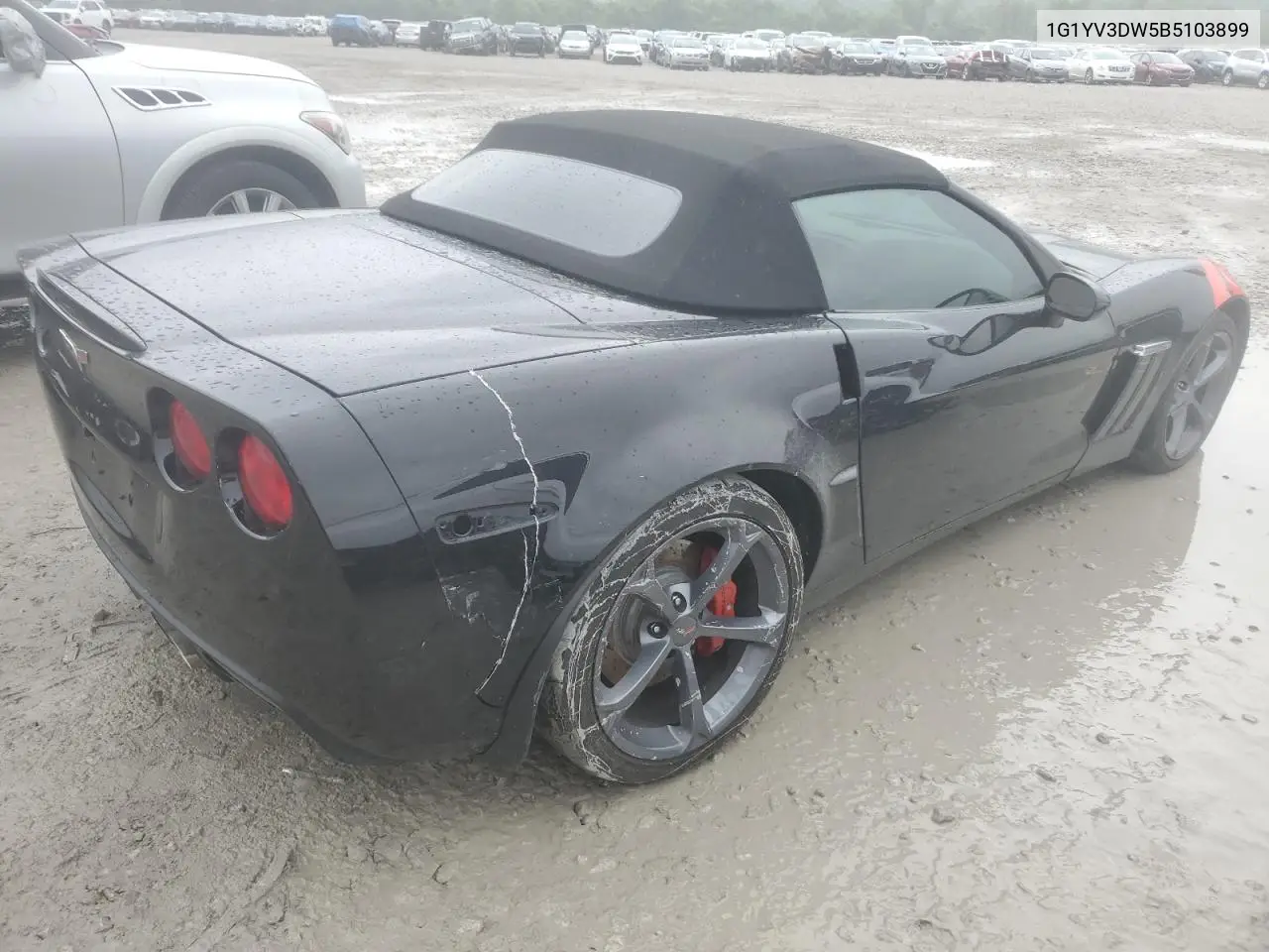 2011 Chevrolet Corvette Grand Sport VIN: 1G1YV3DW5B5103899 Lot: 60713345
