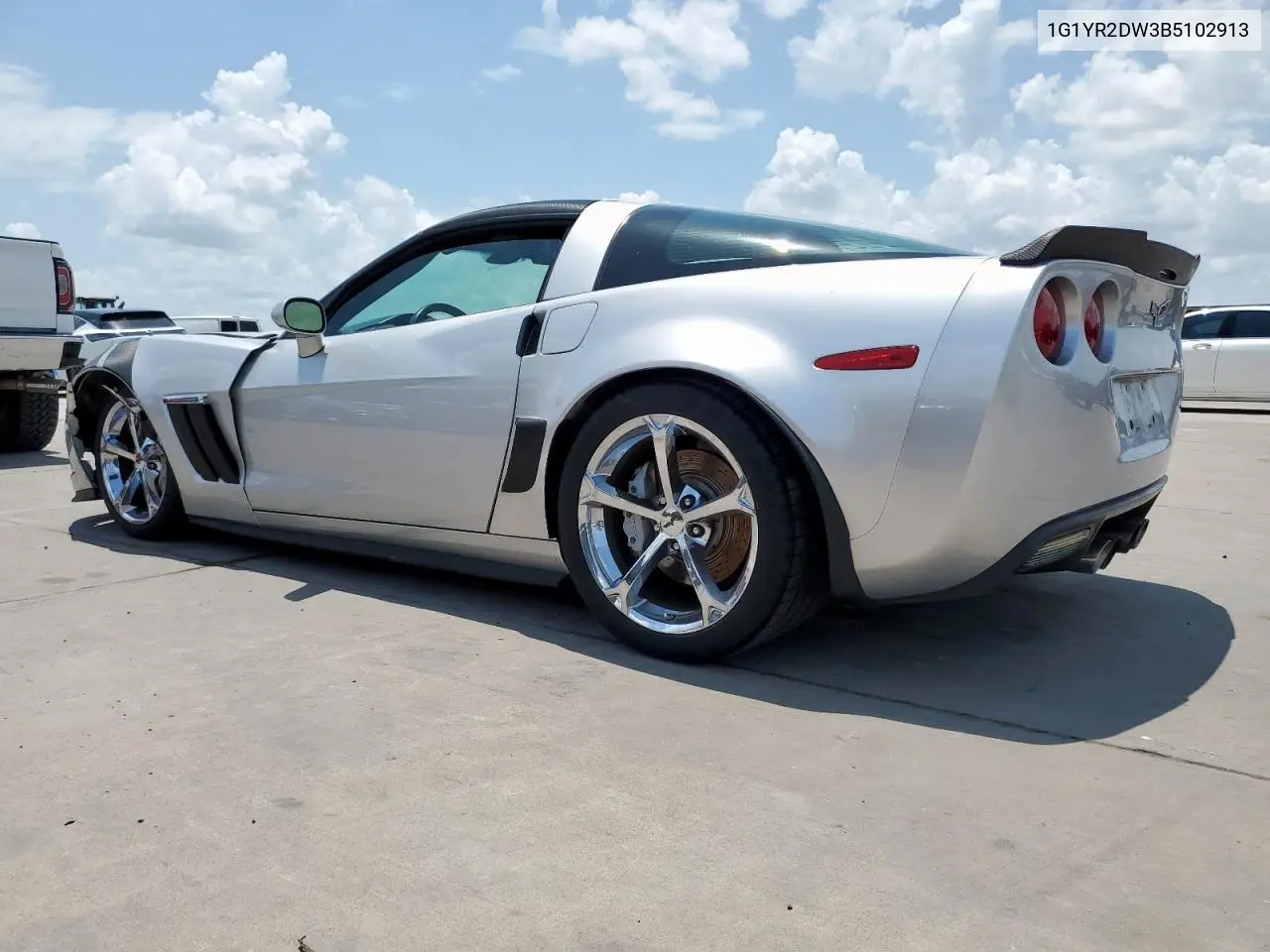2011 Chevrolet Corvette Grand Sport VIN: 1G1YR2DW3B5102913 Lot: 61264035