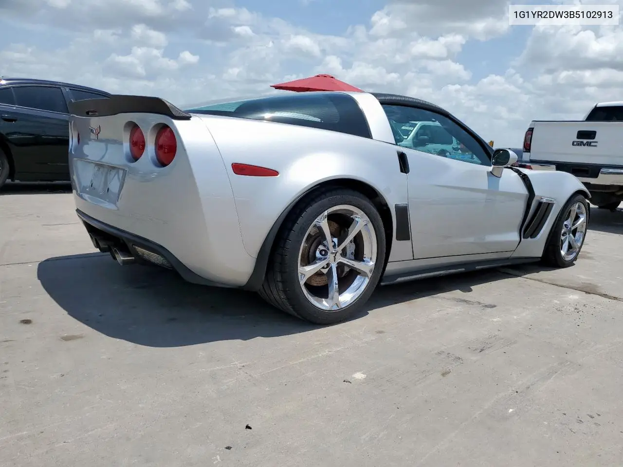 2011 Chevrolet Corvette Grand Sport VIN: 1G1YR2DW3B5102913 Lot: 61264035