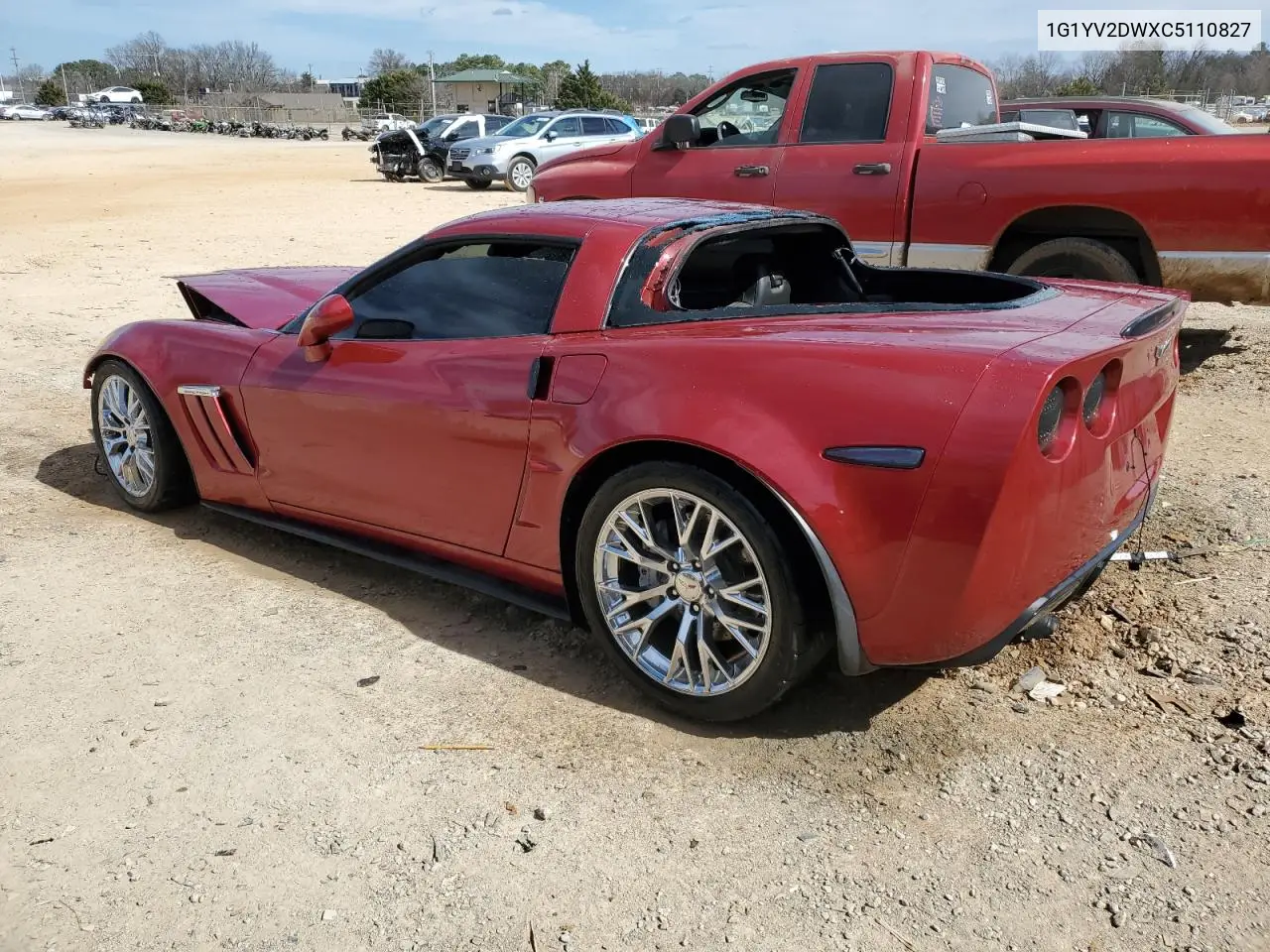 2012 Chevrolet Corvette Grand Sport VIN: 1G1YV2DWXC5110827 Lot: 47039565
