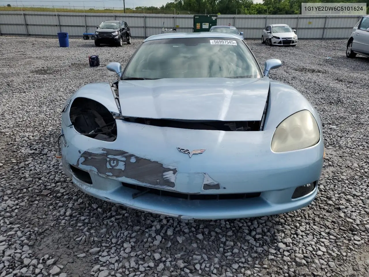 2012 Chevrolet Corvette VIN: 1G1YE2DW6C5101624 Lot: 56997545