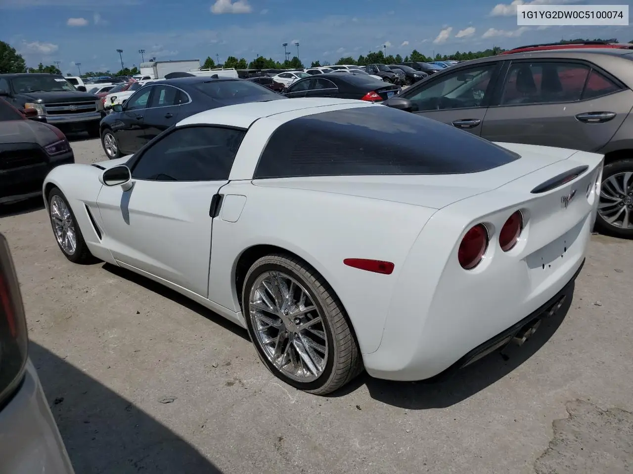 2012 Chevrolet Corvette VIN: 1G1YG2DW0C5100074 Lot: 62068465