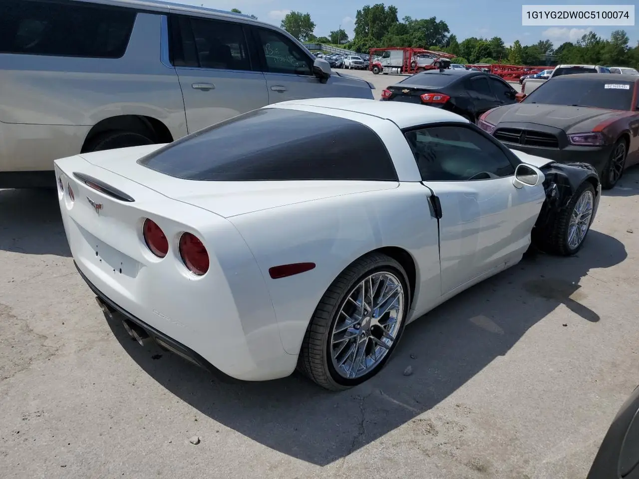 2012 Chevrolet Corvette VIN: 1G1YG2DW0C5100074 Lot: 62068465