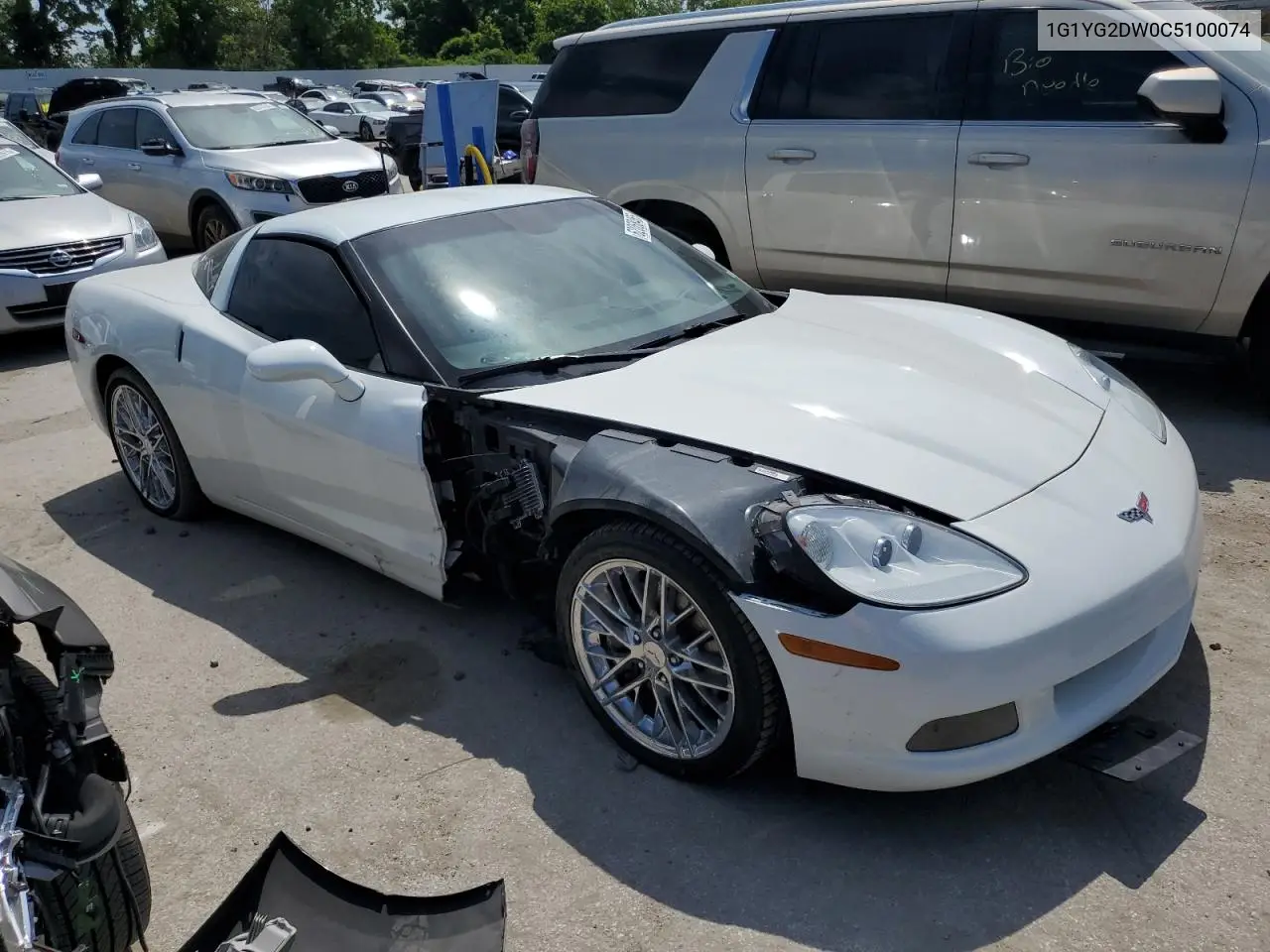 2012 Chevrolet Corvette VIN: 1G1YG2DW0C5100074 Lot: 62068465