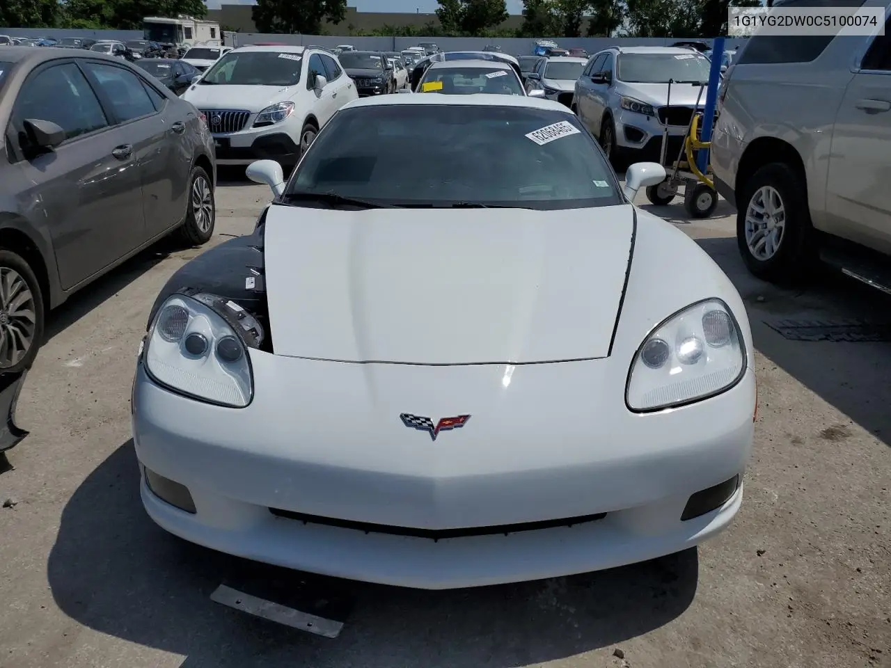 2012 Chevrolet Corvette VIN: 1G1YG2DW0C5100074 Lot: 62068465