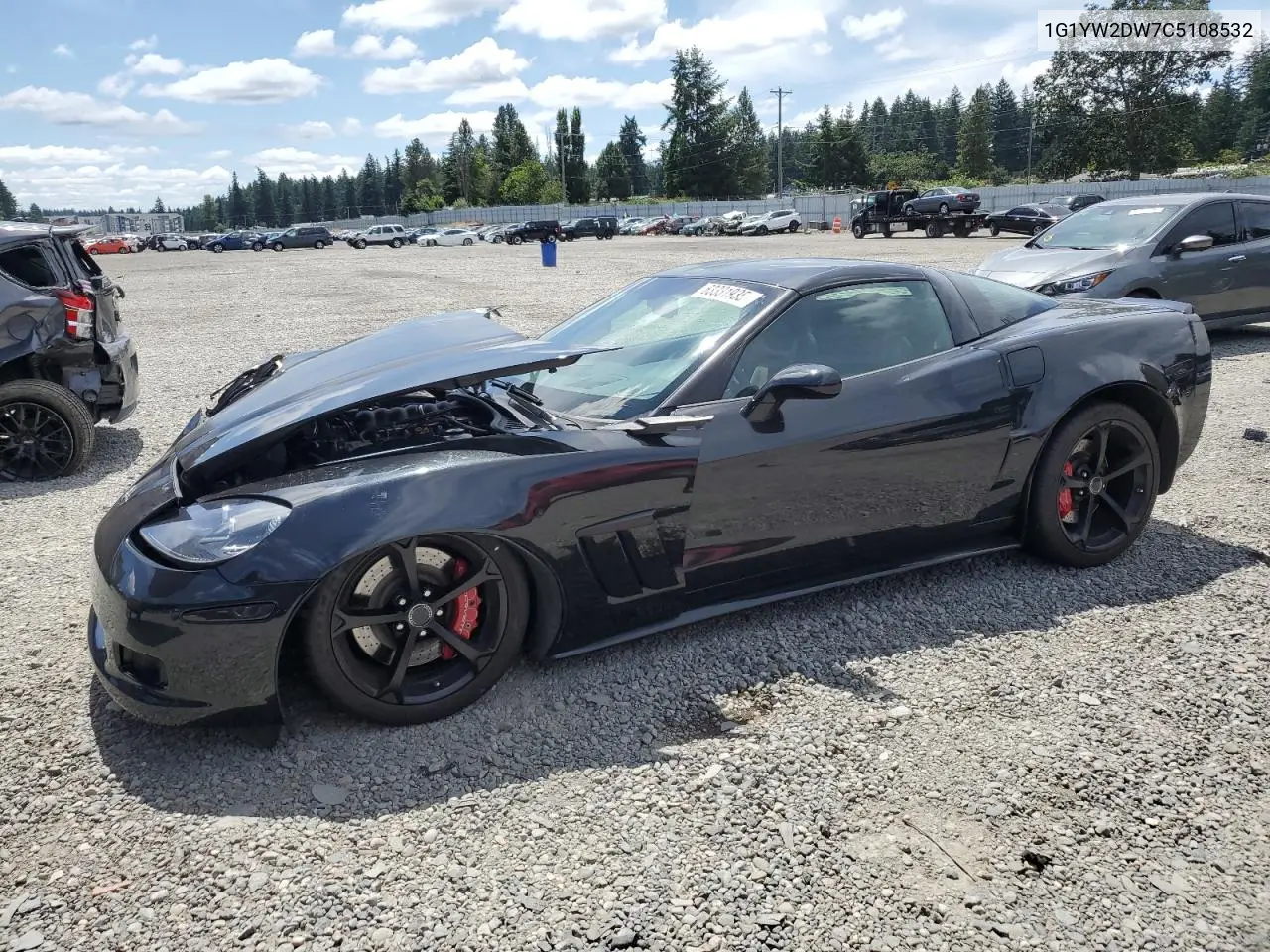 2012 Chevrolet Corvette Grand Sport VIN: 1G1YW2DW7C5108532 Lot: 63331935
