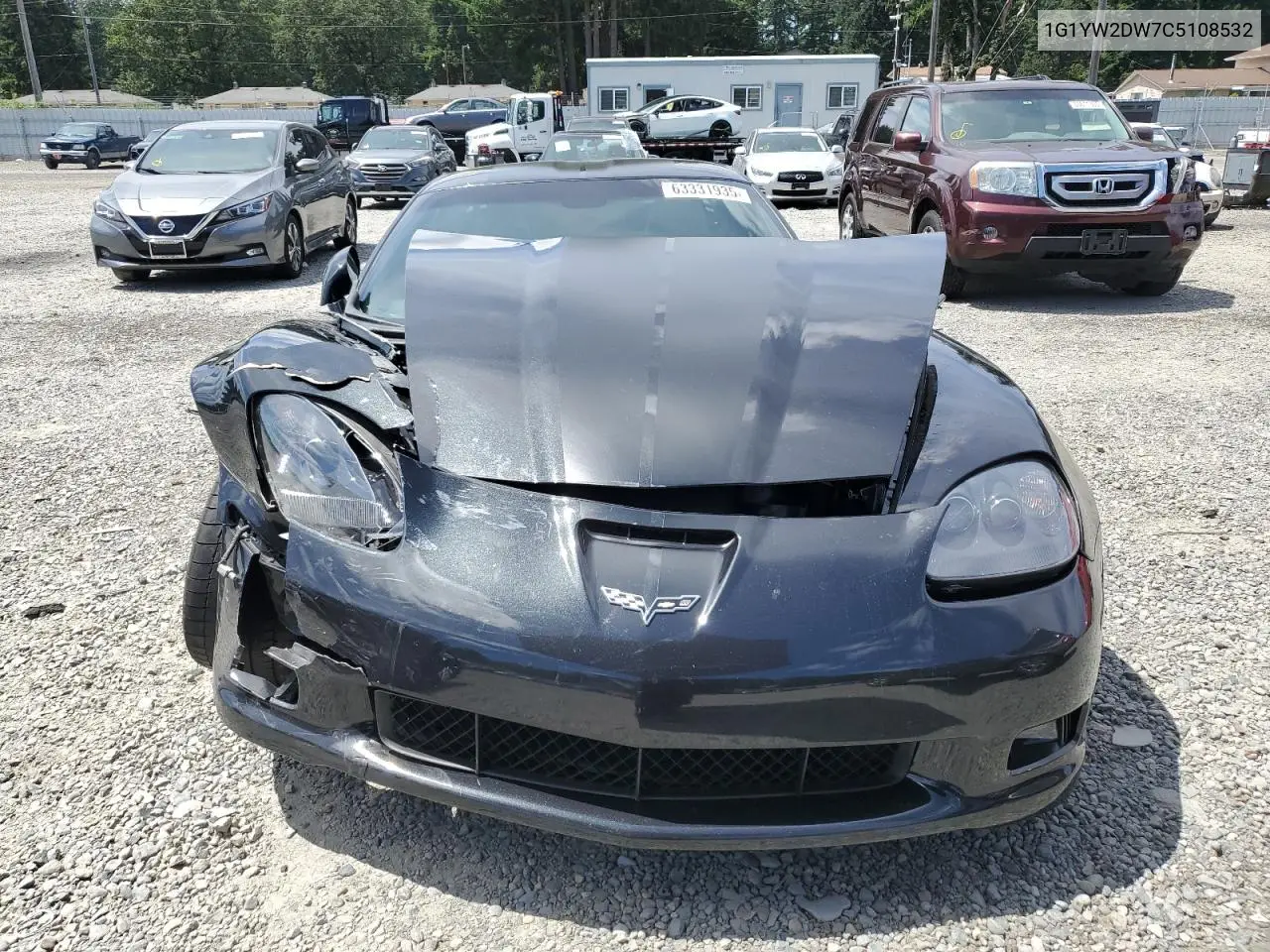 2012 Chevrolet Corvette Grand Sport VIN: 1G1YW2DW7C5108532 Lot: 63331935