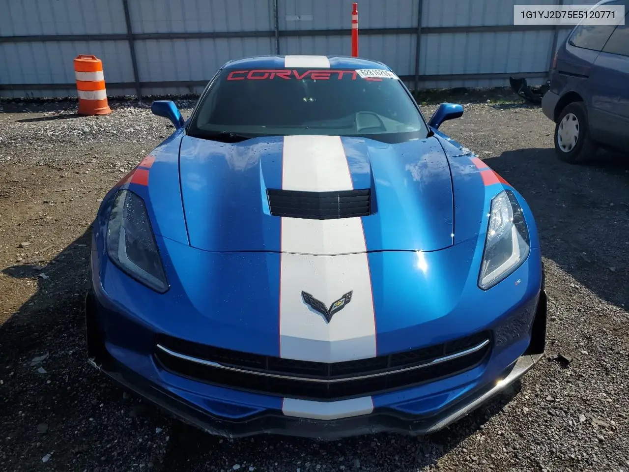 2014 Chevrolet Corvette Stingray Z51 2Lt VIN: 1G1YJ2D75E5120771 Lot: 62816205
