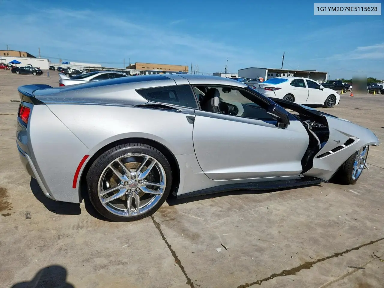 2014 Chevrolet Corvette Stingray Z51 3Lt VIN: 1G1YM2D79E5115628 Lot: 62884145