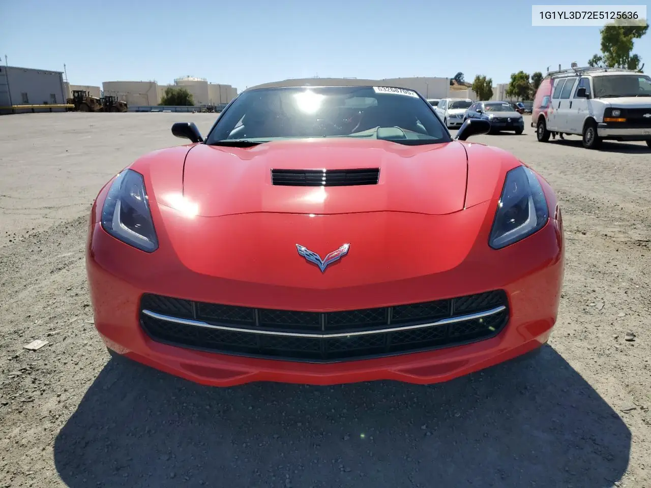 2014 Chevrolet Corvette Stingray Z51 3Lt VIN: 1G1YL3D72E5125636 Lot: 63268705