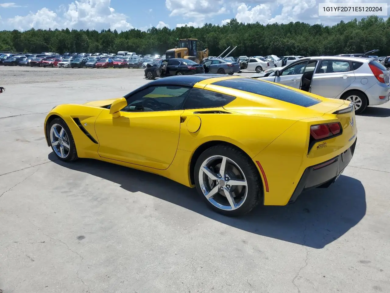 2014 Chevrolet Corvette Stingray 3Lt VIN: 1G1YF2D71E5120204 Lot: 64175275