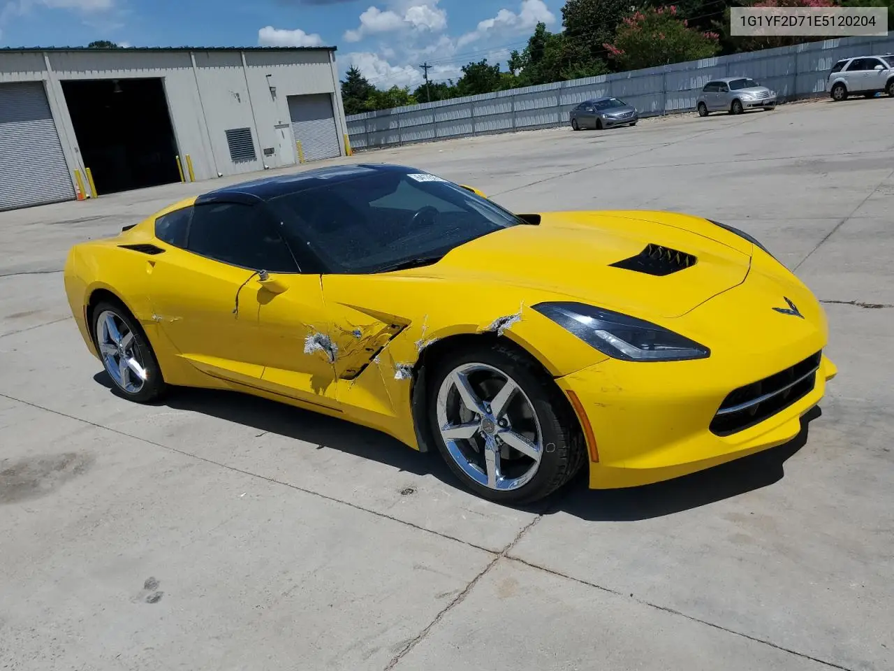2014 Chevrolet Corvette Stingray 3Lt VIN: 1G1YF2D71E5120204 Lot: 64175275