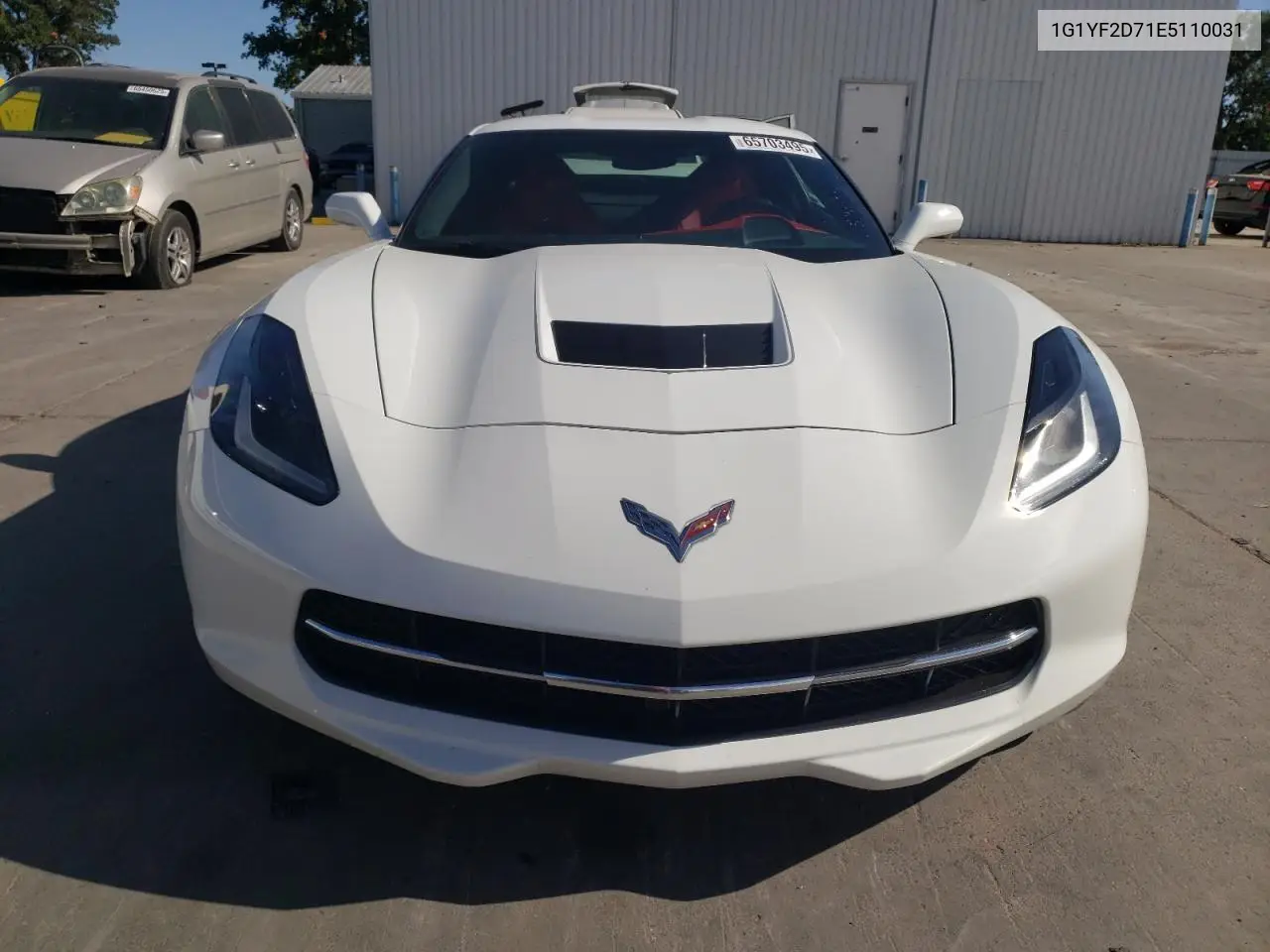2014 Chevrolet Corvette Stingray 3Lt VIN: 1G1YF2D71E5110031 Lot: 65703495