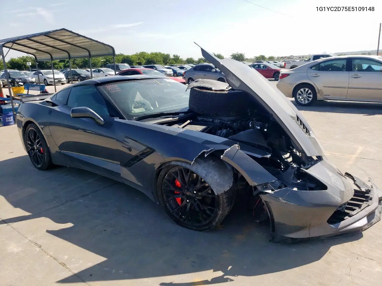 2014 Chevrolet Corvette Stingray 2Lt VIN: 1G1YC2D75E5109148 Lot: 65747355