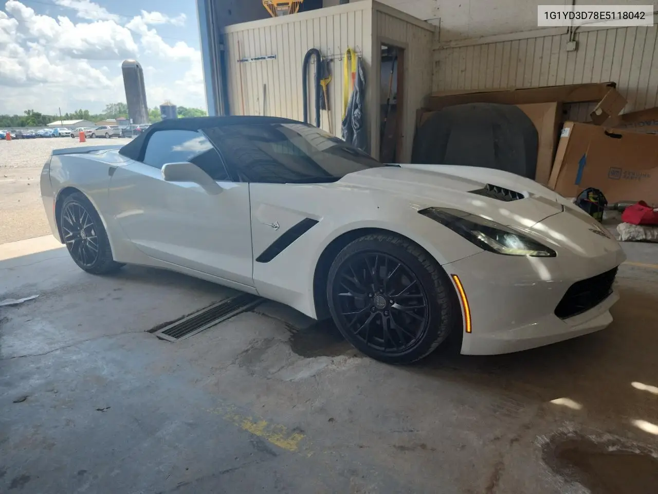 2014 Chevrolet Corvette Stingray 2Lt VIN: 1G1YD3D78E5118042 Lot: 66052335