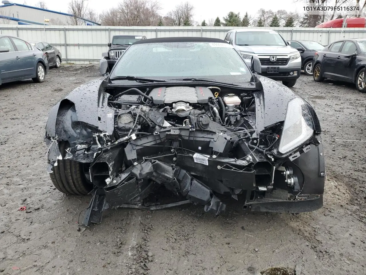 2015 Chevrolet Corvette Stingray 1Lt VIN: 1G1YA3D79F5116374 Lot: 49994975