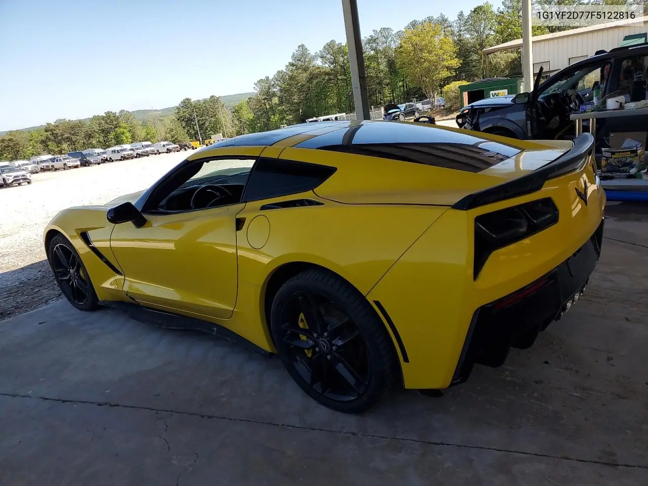 2015 Chevrolet Corvette Stingray 3Lt VIN: 1G1YF2D77F5122816 Lot: 53448665