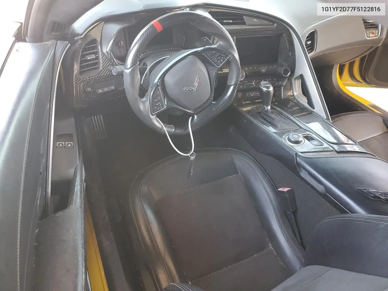 2015 Chevrolet Corvette Stingray 3Lt VIN: 1G1YF2D77F5122816 Lot: 53448665