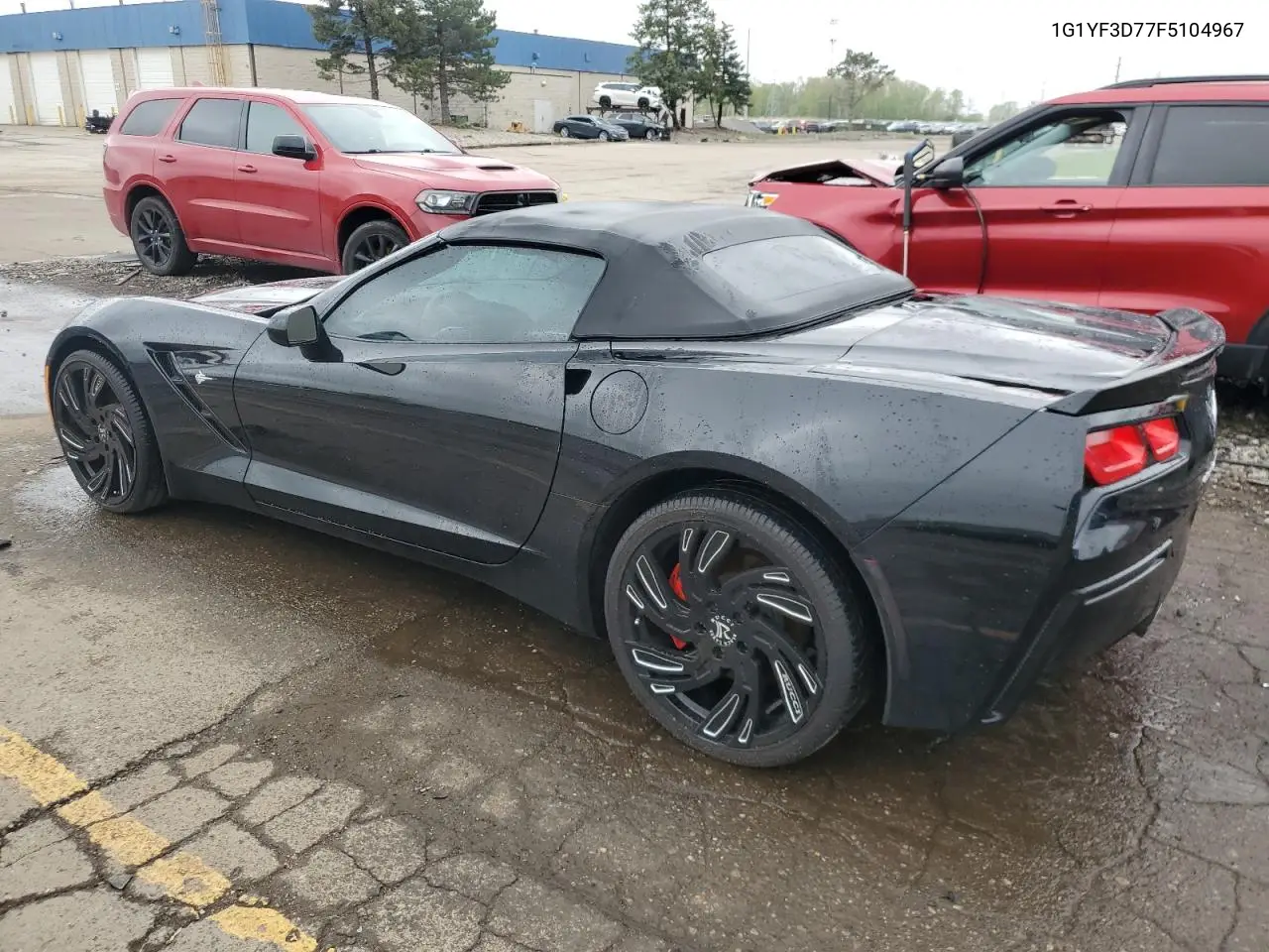2015 Chevrolet Corvette Stingray 3Lt VIN: 1G1YF3D77F5104967 Lot: 55443035