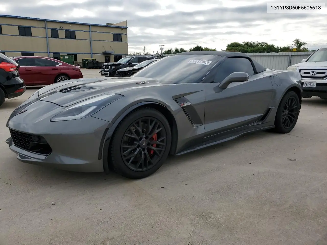 2015 Chevrolet Corvette Z06 1Lz VIN: 1G1YP3D60F5606613 Lot: 56017905