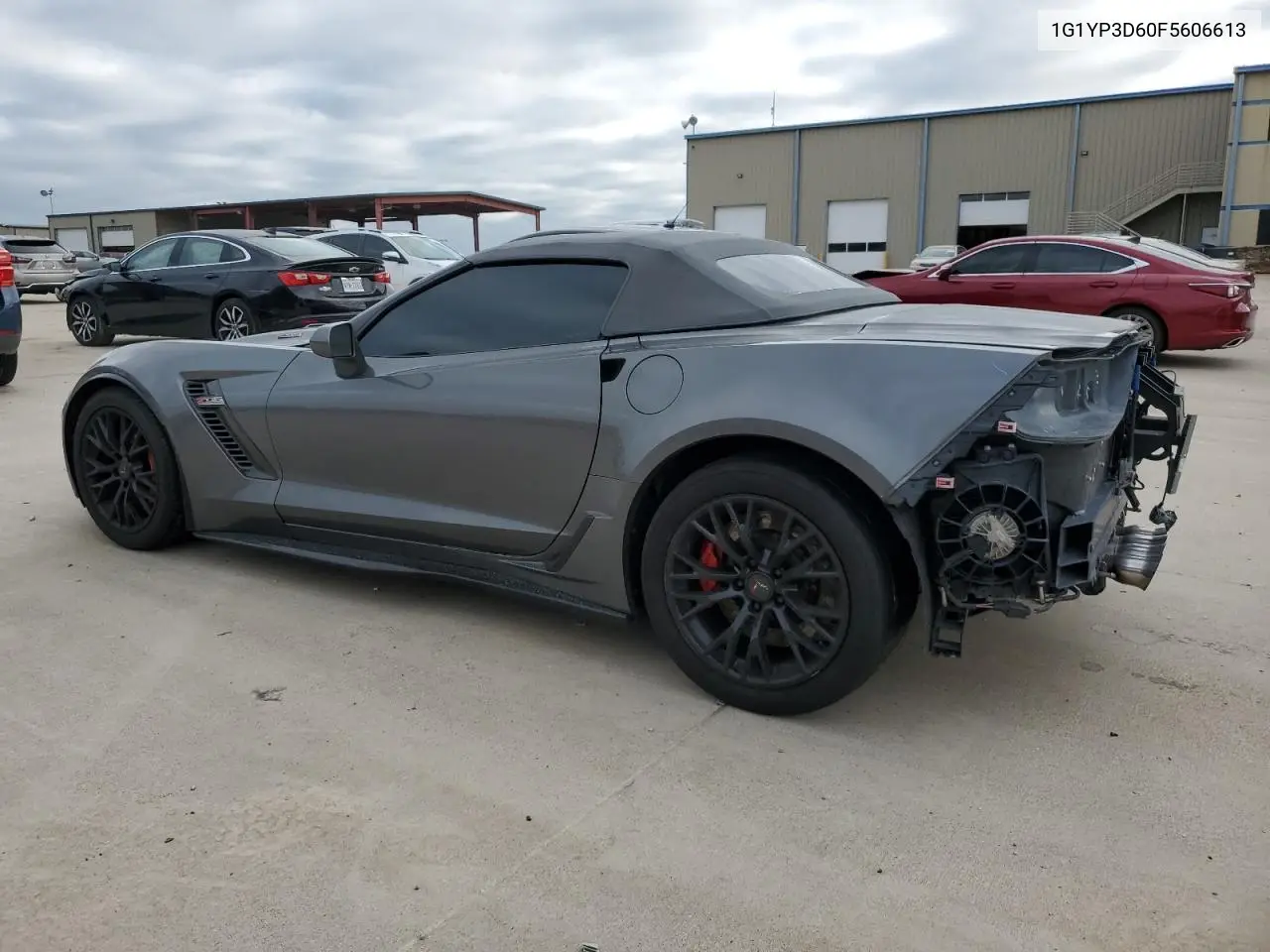 2015 Chevrolet Corvette Z06 1Lz VIN: 1G1YP3D60F5606613 Lot: 56017905