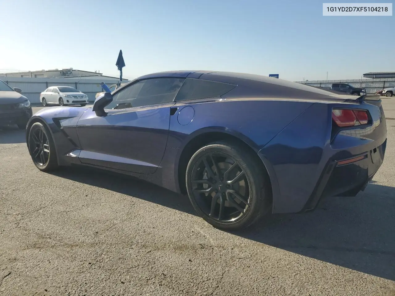 2015 Chevrolet Corvette Stingray 2Lt VIN: 1G1YD2D7XF5104218 Lot: 56056945