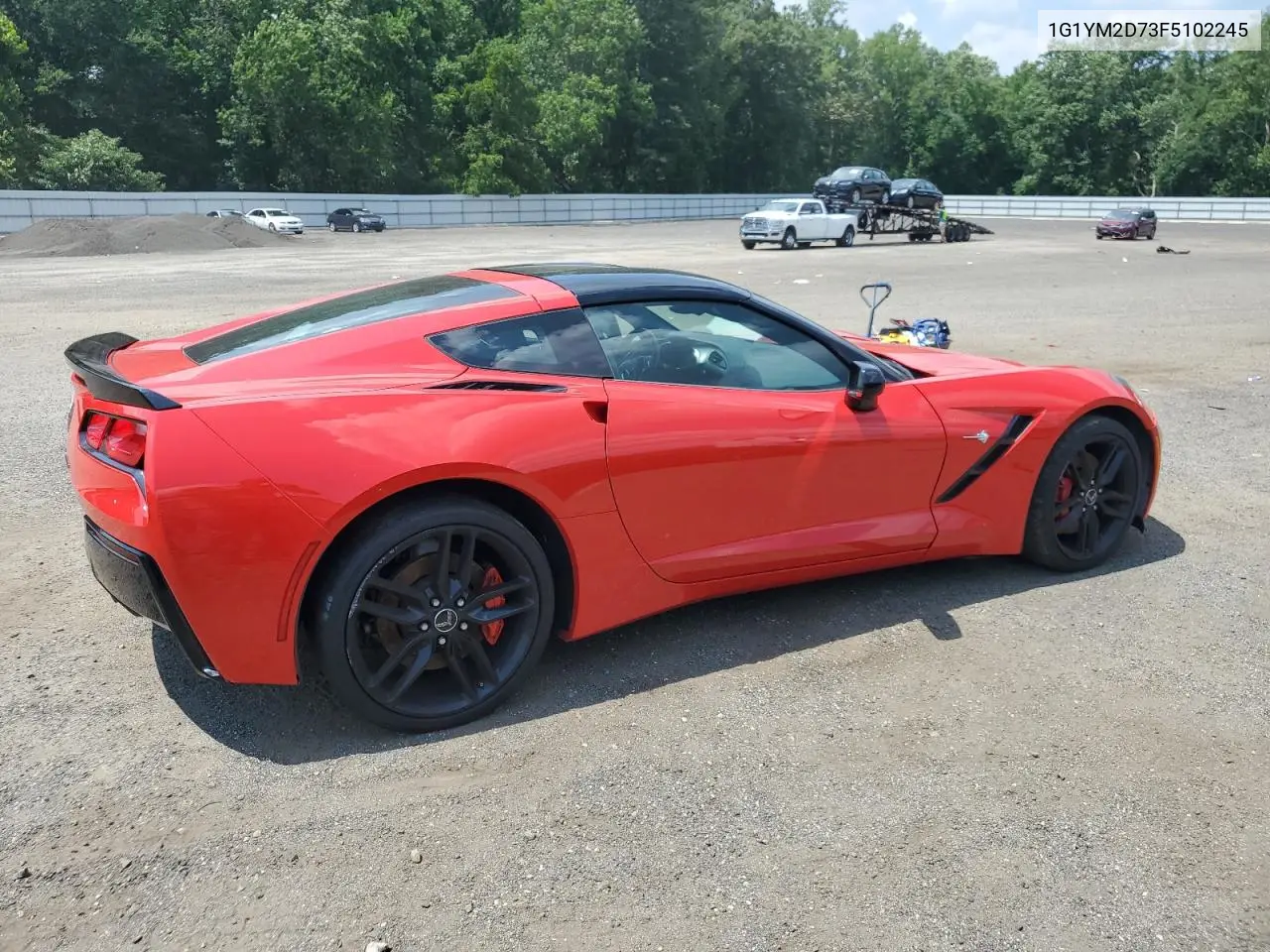 2015 Chevrolet Corvette Stingray Z51 3Lt VIN: 1G1YM2D73F5102245 Lot: 59123255