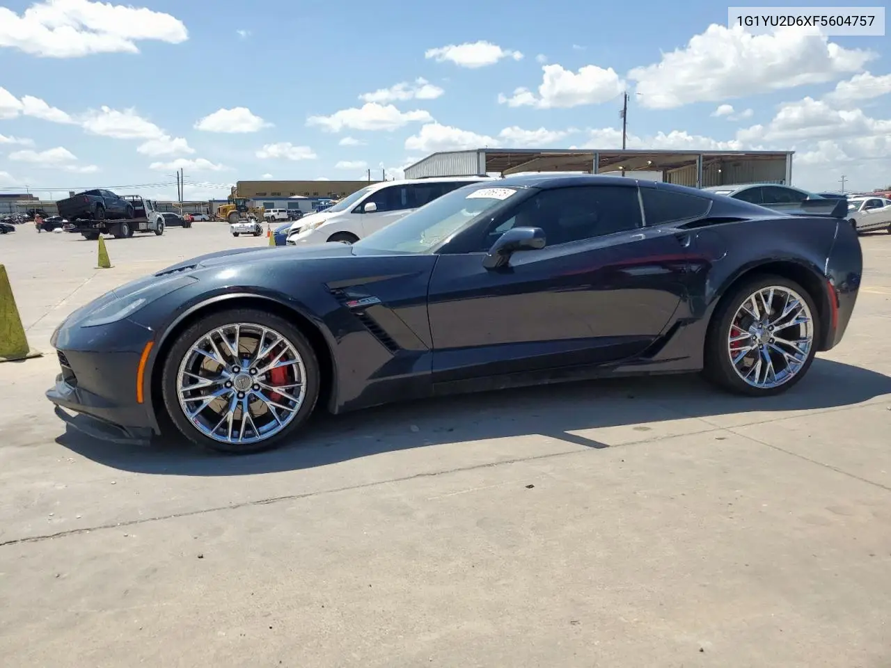2015 Chevrolet Corvette Z06 3Lz VIN: 1G1YU2D6XF5604757 Lot: 61006975