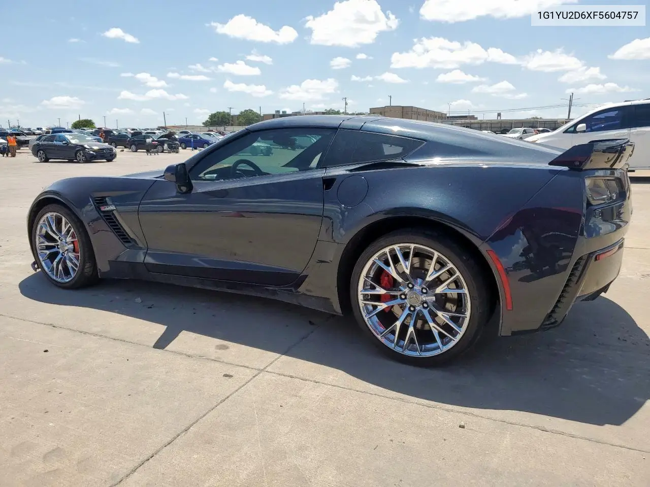 2015 Chevrolet Corvette Z06 3Lz VIN: 1G1YU2D6XF5604757 Lot: 61006975