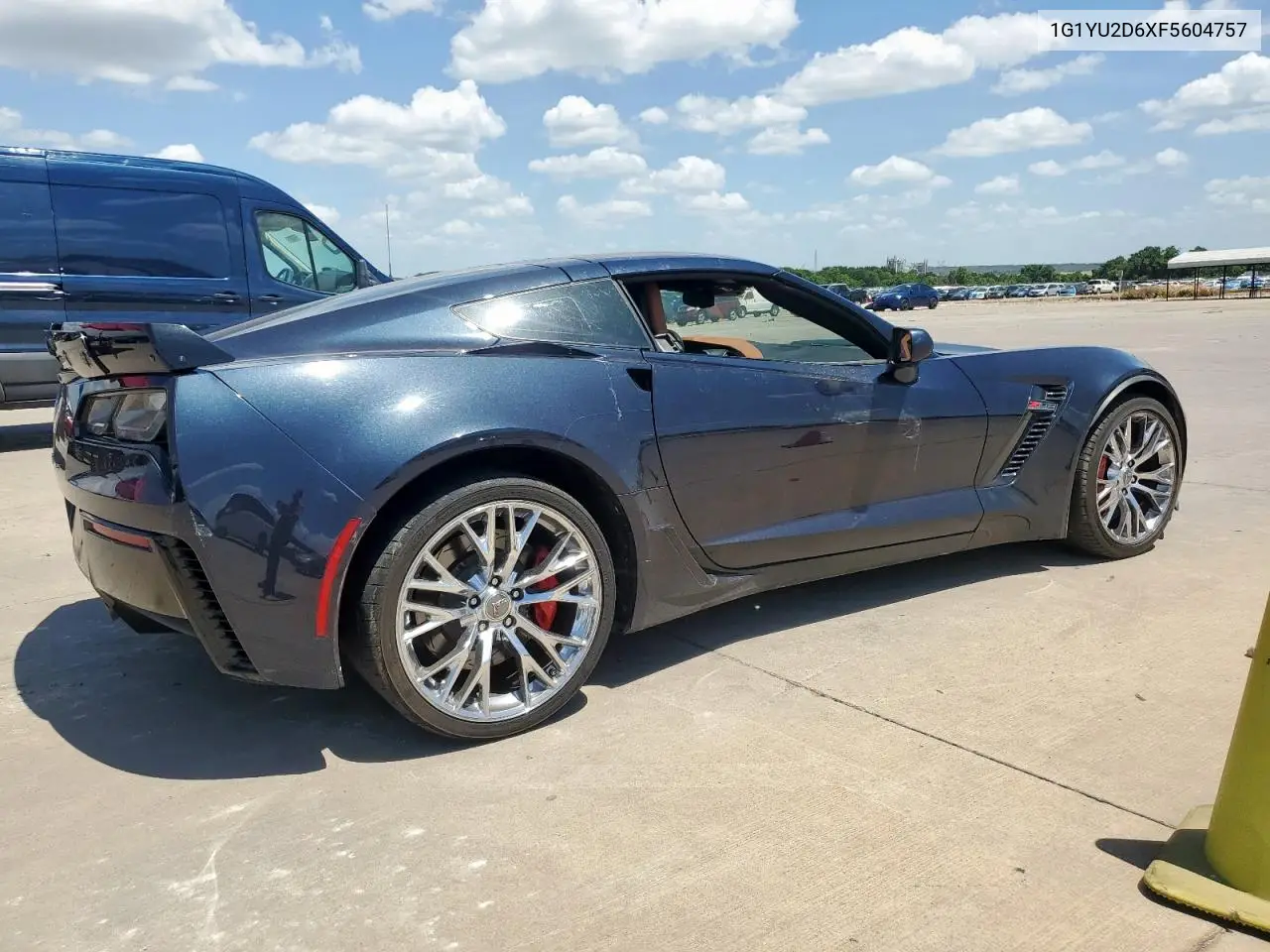 2015 Chevrolet Corvette Z06 3Lz VIN: 1G1YU2D6XF5604757 Lot: 61006975