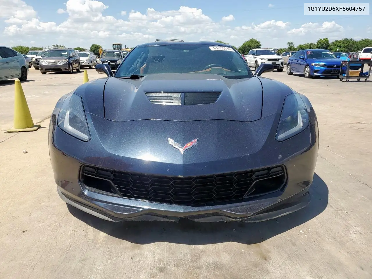 2015 Chevrolet Corvette Z06 3Lz VIN: 1G1YU2D6XF5604757 Lot: 61006975
