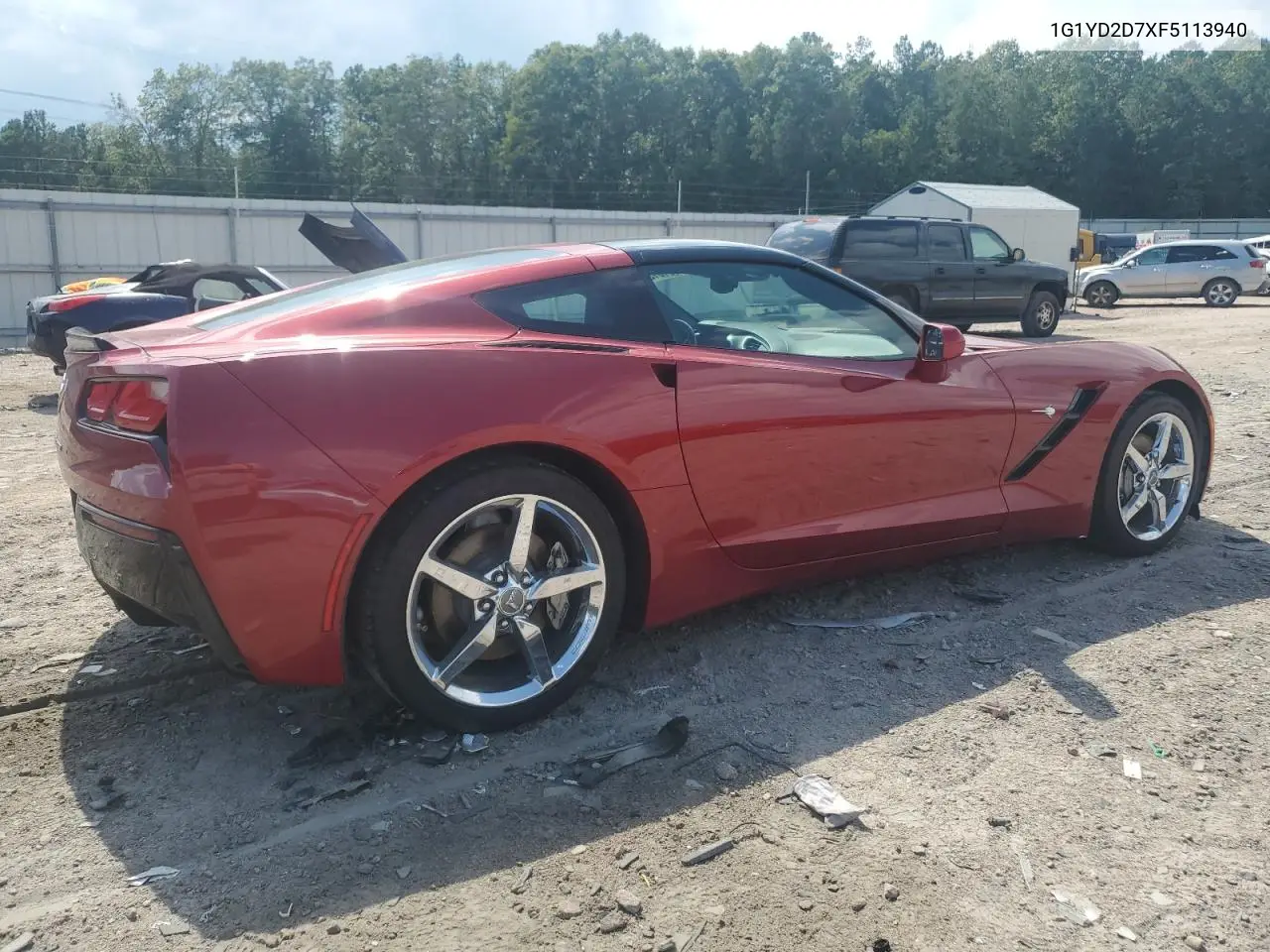 2015 Chevrolet Corvette Stingray 2Lt VIN: 1G1YD2D7XF5113940 Lot: 61631615
