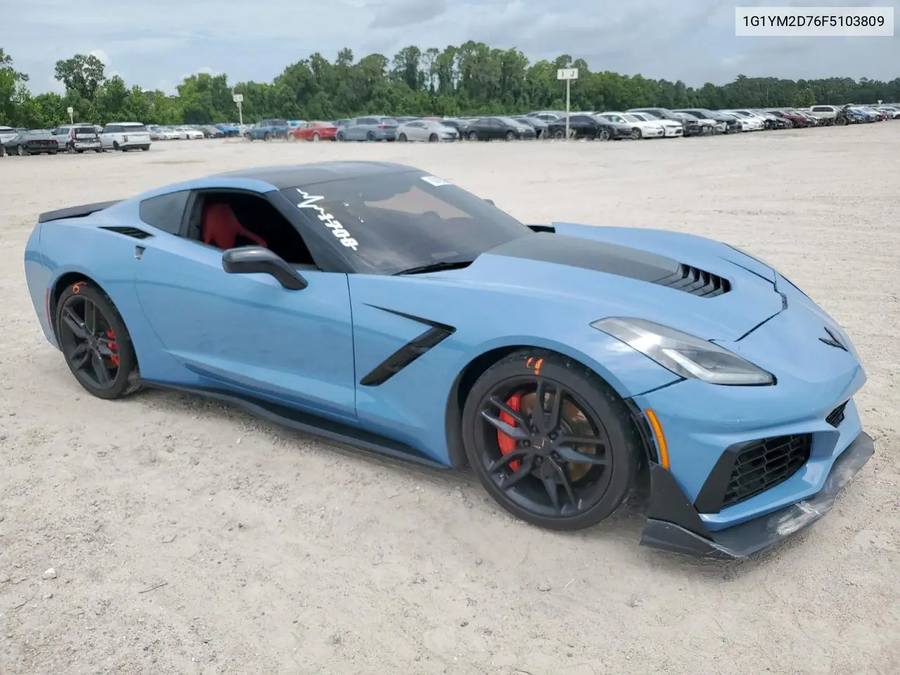 2015 Chevrolet Corvette Stingray Z51 3Lt VIN: 1G1YM2D76F5103809 Lot: 63010535