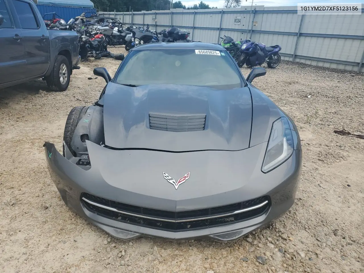 2015 Chevrolet Corvette Stingray Z51 3Lt VIN: 1G1YM2D7XF5123156 Lot: 65689825