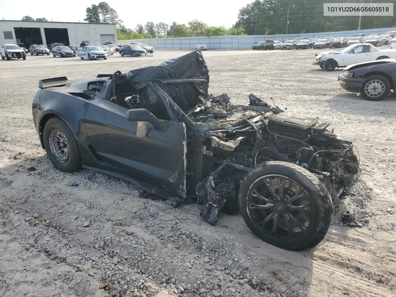 2016 Chevrolet Corvette Z06 3Lz VIN: 1G1YU2D66G5605518 Lot: 53627885