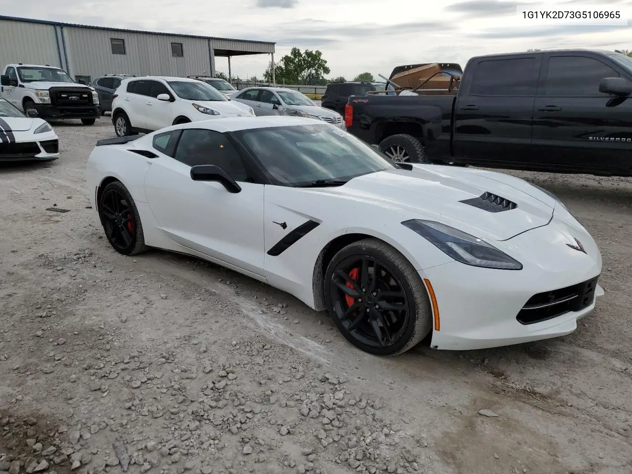 2016 Chevrolet Corvette Stingray Z51 2Lt VIN: 1G1YK2D73G5106965 Lot: 55462435
