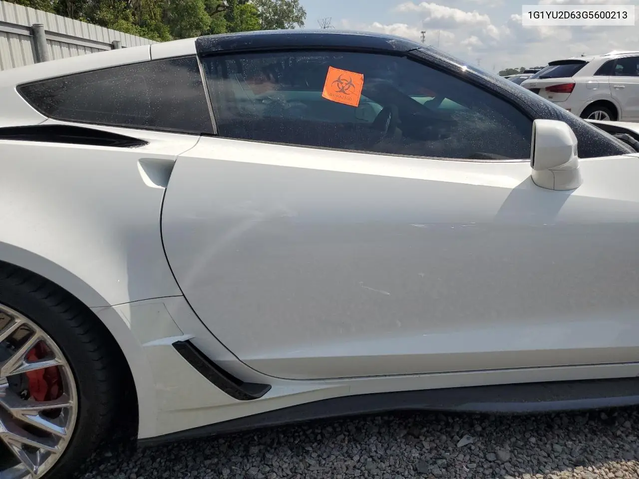 2016 Chevrolet Corvette Z06 3Lz VIN: 1G1YU2D63G5600213 Lot: 55493685