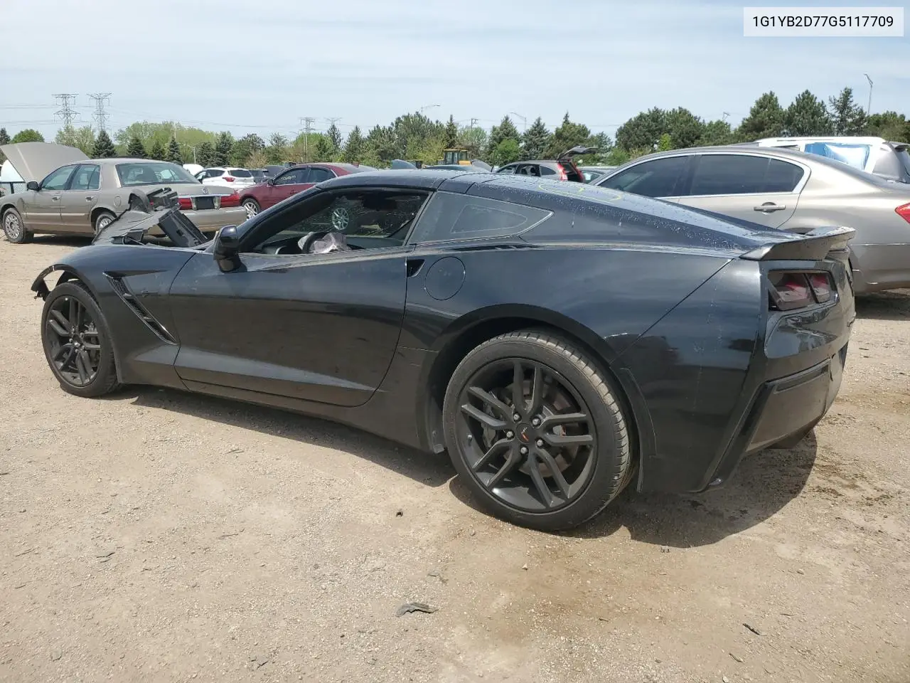 2016 Chevrolet Corvette Stingray 1Lt VIN: 1G1YB2D77G5117709 Lot: 55776605
