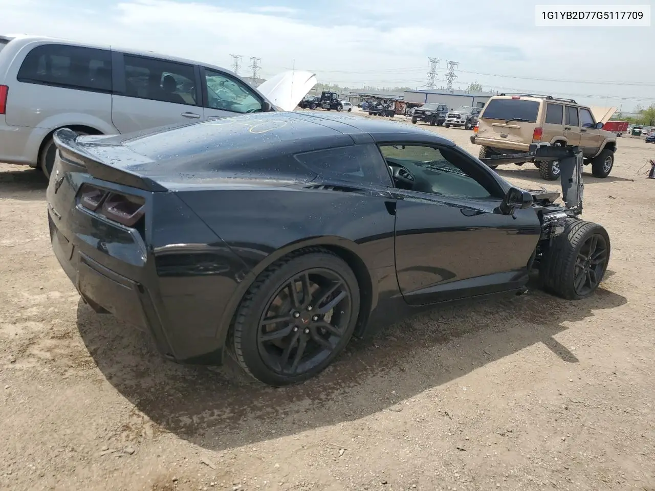 2016 Chevrolet Corvette Stingray 1Lt VIN: 1G1YB2D77G5117709 Lot: 55776605