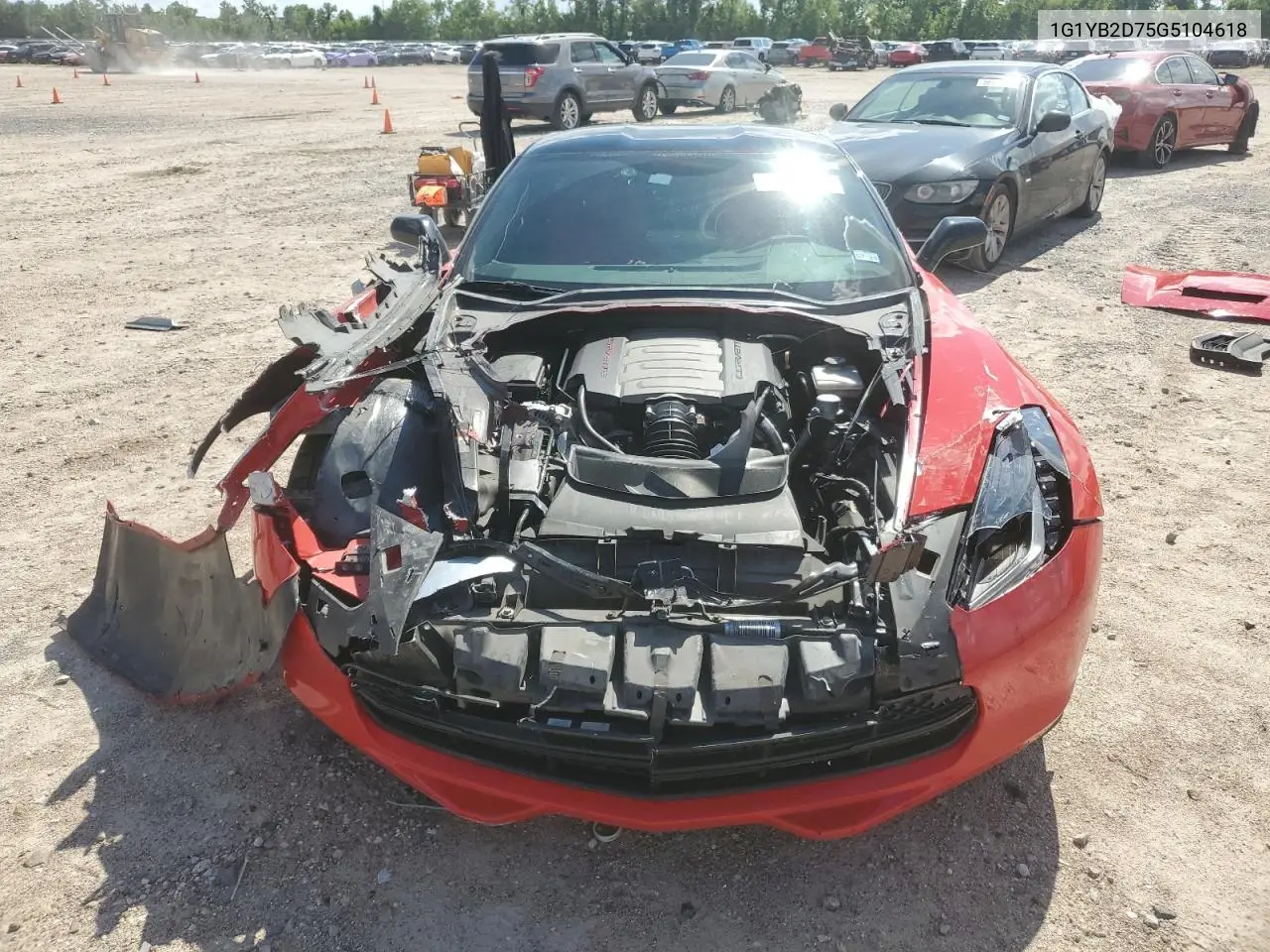 2016 Chevrolet Corvette Stingray 1Lt VIN: 1G1YB2D75G5104618 Lot: 56590075