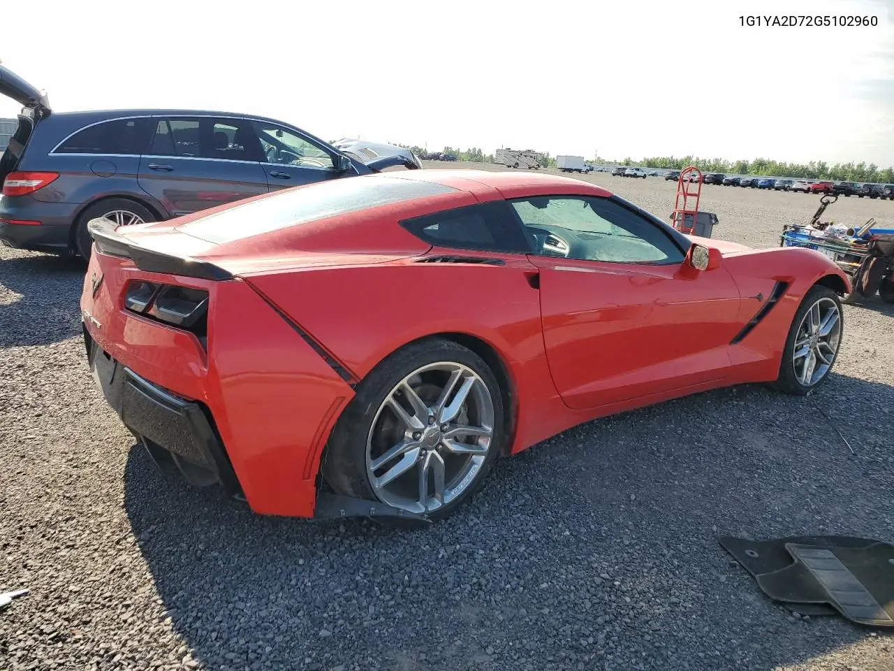 2016 Chevrolet Corvette Stingray 1Lt VIN: 1G1YA2D72G5102960 Lot: 59590835
