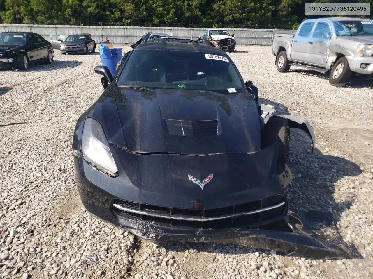2016 Chevrolet Corvette Stingray 1Lt VIN: 1G1YB2D77G5120495 Lot: 60702475