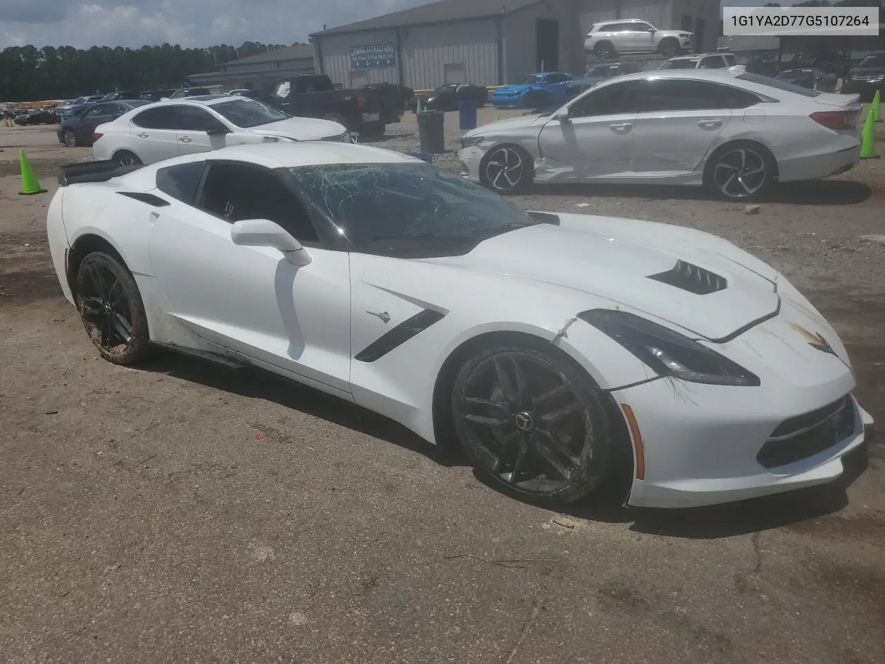 2016 Chevrolet Corvette Stingray 1Lt VIN: 1G1YA2D77G5107264 Lot: 61533265