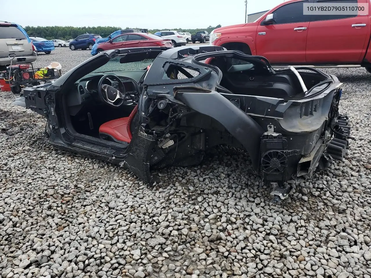 2016 Chevrolet Corvette Stingray 1Lt VIN: 1G1YB2D79G5110700 Lot: 61748195