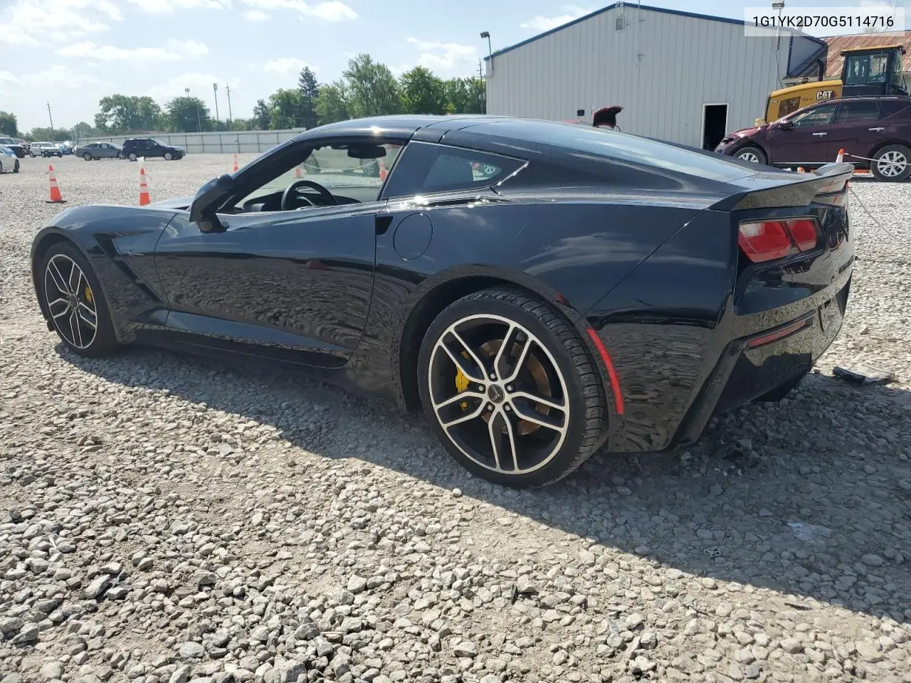 2016 Chevrolet Corvette Stingray Z51 2Lt VIN: 1G1YK2D70G5114716 Lot: 61878795