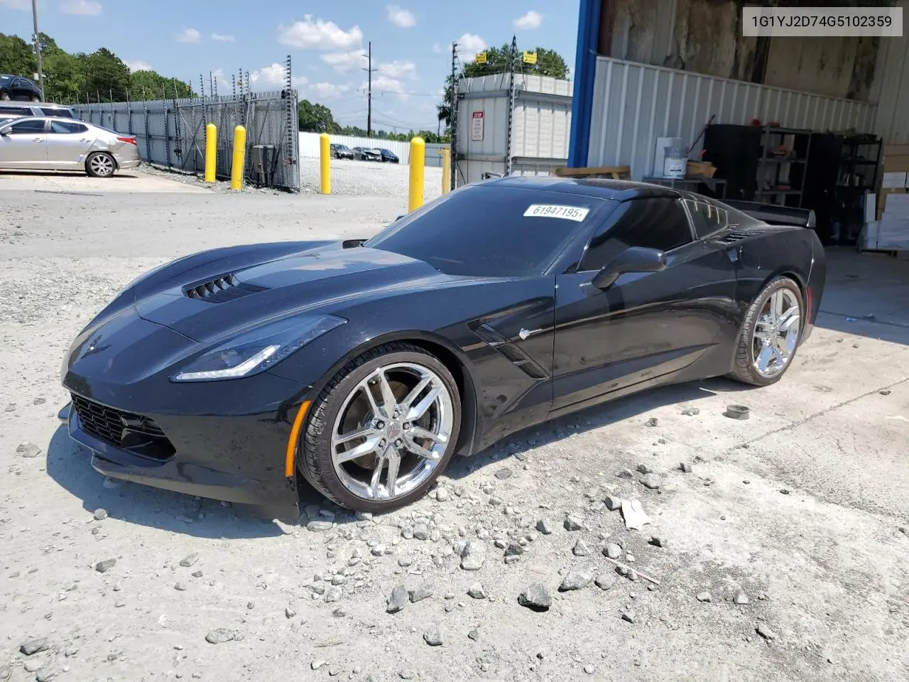 2016 Chevrolet Corvette Stingray Z51 2Lt VIN: 1G1YJ2D74G5102359 Lot: 61947195